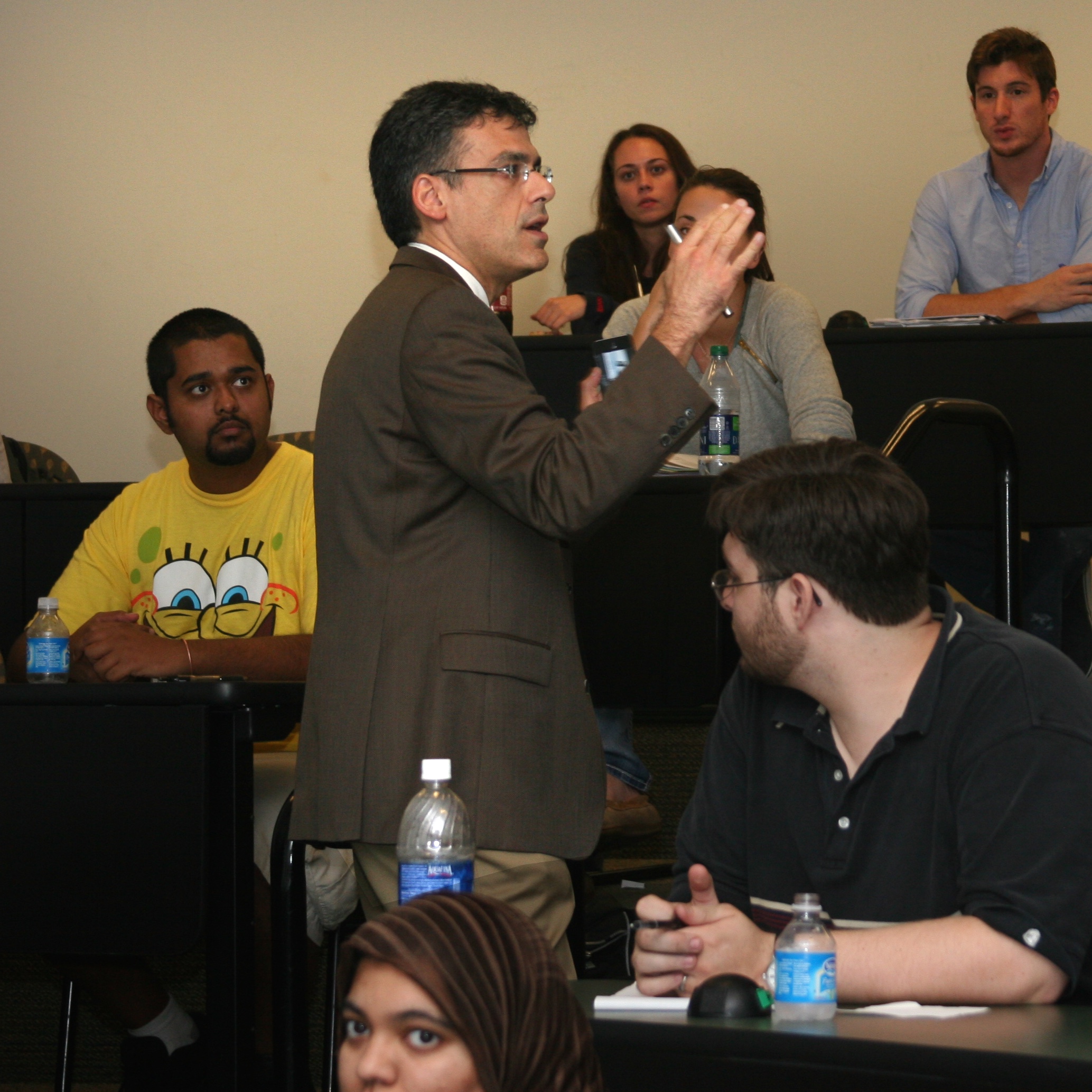 Hernandez lecturing