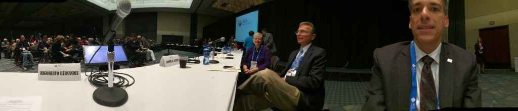 Hernandez at a Town Hall Meeting of the Board of Directors of the American Chemical Society.